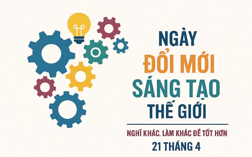 Hưởng ứng ngày sáng tạo và đổi mới sáng tạo thế giới 21/4/2026!